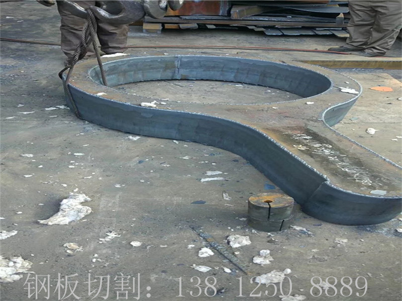无锡市Q235B480mm厚钢板切割、无锡Q235B500mm厚钢板切